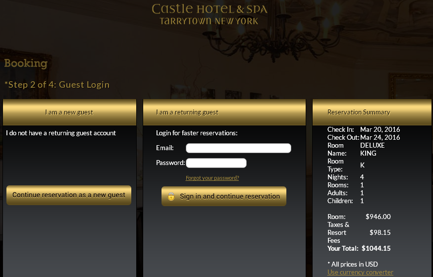 distribution directe au Castel Hotel